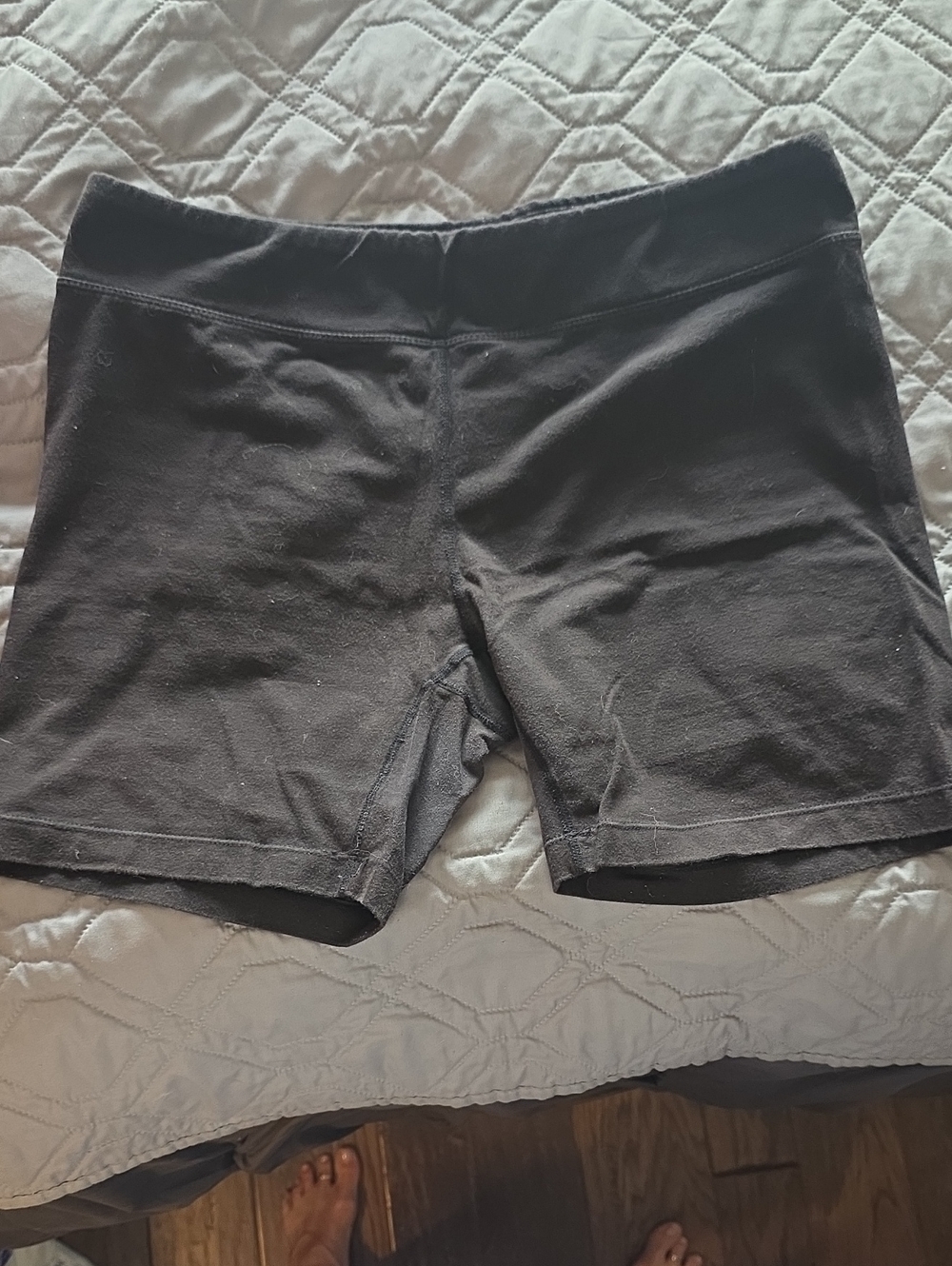 Danskin Black Women's Bike Shorts - Simple Stretch